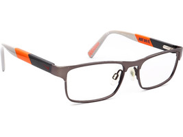 Nike Kids&#39; Eyeglasses 5574 062 Gunmetal/Orange Rectangular Frame 47[]14 125 - £31.89 GBP