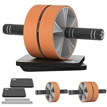 EnterSports Ab Rollers for Abs Workout Ab Wheel Roller Exercise Wheel Kit for... - £43.49 GBP