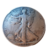 ½ Half Dollar Walking Liberty Silver Coin 1946 S San Francisco Mint 50C KM#142 - £14.60 GBP
