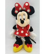 Minnie Mouse Authentic Original Disney Parks 11&quot; Bean Bag Plush - £9.08 GBP