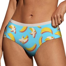 Cartoon Banana Panties for Women Lace Briefs Soft Ladies Hipster Underwear - $13.99