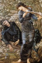 The Beguiling of Merlin by Edward Burne-Jones - Art Print - £17.29 GBP+