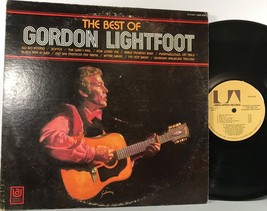 Gordon Lightfoot - The Best of - 1970 UAS 6745 Stereo Vinyl LP Very Good+ - £7.87 GBP