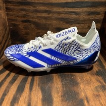 Adidas Adizero Electric II Football Cleats Blue White Mens Size 10 IH856... - $94.05