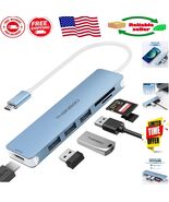 Compact 7-in-1 USB C Hub with 4K HDMI, SD/TF Readers - Lightweight &amp; Sty... - $69.67 CAD