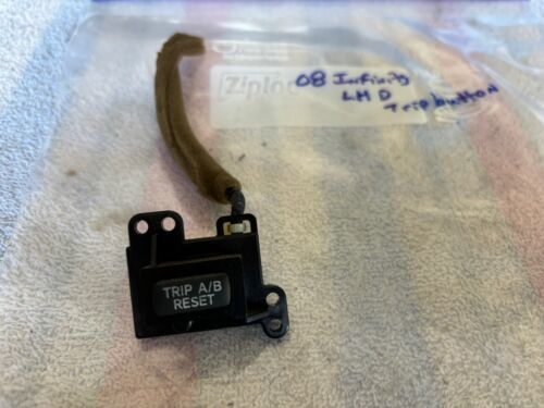 2007-2013 Infiniti G37 G35 G25 OEM Wheel Trip A/B Reset Switch Button Black - $19.80