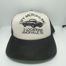 City Motors Inc/2 Locations Knoxville TN Automotive USA Black Baseball Hat - $14.72
