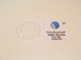 New For OMEGA DEVILLE Watch Crystal Plexi Glass Replacement Spare Part 3... - £15.87 GBP