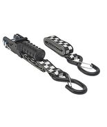 KEEPER 47308 8&#39; Ratchet Tie-Down, 4 Pack, Black, White - $986.36 MXN