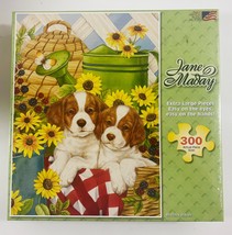 Great American Puzzle Factory Jane Maday Puppies 300 Piece Puzzle NEW SE... - $11.87