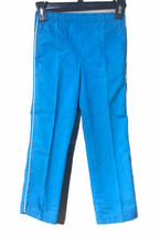 Vintage Health Tex USA Permanent Press Blue Pants Elastic Waist Sz 6 - £20.03 GBP