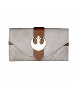 NEW WOMENS STAR WARS REBEL ALLIANCE WALLET CHANGE PURSE ID HOLDER POUCH ... - $490.65 MXN