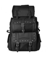 Vance Leather Extra Large Studded 2Piece Travel Bag/Back Pack - $223.83 CAD