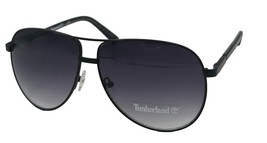 Timberland Men Black Sunglass Metal Aviator, Smoke Gradient Lens TB7160  2B - £17.97 GBP