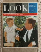 Look Magazine ~ The President &amp; His Son ~ December 3, 1963 ~ $0.25 Cents - £23.39 GBP