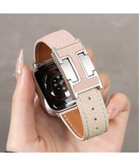 Premium Genuine Leather Straps for Apple Watch Series - $48.00 CAD