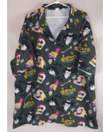 Set Of 2 Men&#39;s Beetlejuice &amp; Addams Family Cartoon Casual Shirts Size 2XL - $67.65 CAD