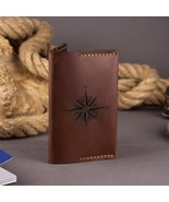 Personalized Leather Passport Cover Custom Passport Holder Wallets for Men - £35.85 GBP