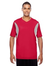 Team 365  Men&#39;s Jersey TT10, Antimicrobial, Moisture Wicking, Red, Varie... - $6.99