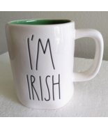 Magenta Rae Dunn Mug I&#39;M IRISH  Artisan Collection coffe tea cup shamrock - £18.88 GBP