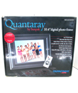 Quantaray by Sunpak 10.4&quot; Digital Photo Frame in Rosewood - READ - $629.18 MXN