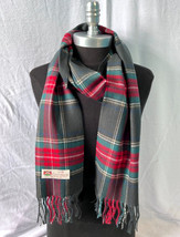100%Cashmere Scarf Made In England Gray/Camel/Red/Blue/Teal/White#2Ten F... - £28.31 GBP