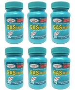 6-PK Simethicone Gas Relief Chewable Tablets 80mg Anti-Gas Bloating 36CT... - $38.37 CAD