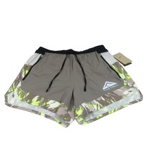 Nike Flex Stride Trail 5&quot; Running Shorts Men&#39;s Size Large Olive NEW DM46... - £35.93 GBP