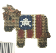 Mill Hill Political + Olympic DEMOCRATIC DONKEY Pin Counted Glass Bead K... - $245.18 MXN