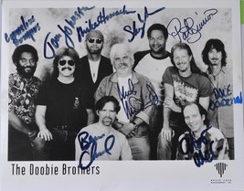 Doobie Brothers Signed Photo X9 - Michael Mc Donald, Patrick Simmons + w/COA - £1,098.57 GBP
