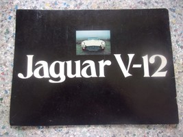 JAGUAR V-12: The ultimate cat. Original 1973 7 page litho sales book 12&quot;x9&quot; - $59.35