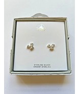 Disney Parks Mickey Mouse Icon Sterling Silver Earrings Studs New- Argen... - £34.82 GBP