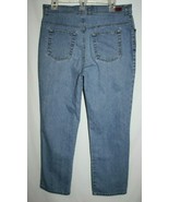 Gloria Vanderbilt Petite 12P  12 P Stretch Blue Jeans Denim Medium Wash ... - £9.17 GBP