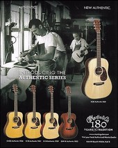 Martin Authentic Series D-45 S D-2 8 D-18 OM-18 acoustic guitar advertisement ad - $4.01