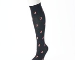 NEW Womens Dr. Motion Knee High Kitty Cat Print Mild Compression Socks b... - $9.95