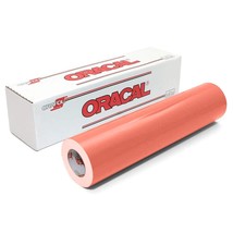 651 Glossy Permanent Vinyl 12 Inch X 6 Feet - Coral, Model Number: 651-1... - £10.38 GBP
