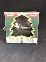 1993 Coca Cola Ornament Elf on a Bottle Christmas KG RR70 - £11.68 GBP