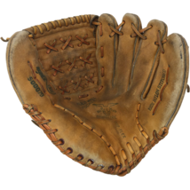 VTG Dark Horse Baseball Glove Mitt 12&quot; Hold Well Pocket Steerhide Korea Made - £74.28 GBP