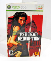 Instruction Manual Booklet Only Red Dead Redemption XBOX 360 Rock Star N... - £5.85 GBP