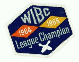 1964-65 WIBC Bowling League Champion Embroidered Patch - $5.88