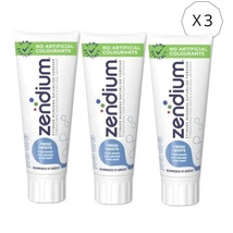 3 x Zendium Extra Mild Gums White Fresh Breath Taste Fluoride Toothpaste 75 ml - £24.30 GBP