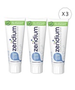 3 x Zendium Extra Mild Gums White Fresh Breath Taste Fluoride Toothpaste... - £24.48 GBP