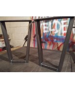 Tapered Metal Table Base-1x2 tubing-heavy duty metal base, Metal Table legs - $229.00