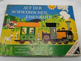 German Edition On The Swabian Railway Board Game Complete - $71.27