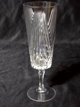 Cristal D’Arques COMBOURG 6.75&quot; Cut Crystal Champagne Flute - Single Rep... - $14.10 CAD