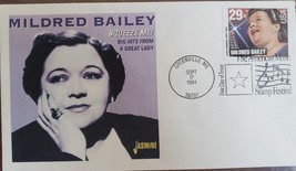 First Day of Issue The American Music Stamp Festival Mildred Bailey Squeeze Me! - $1.95
