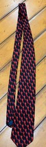 Andaloro Red Chili Pepper 100% Polyester Tie Men’s Red Hot Pepper Vintage - £6.63 GBP