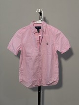 Ralph Lauren Shirt Yourh M (10-12) Pink Button Down Classic Fit - £11.68 GBP