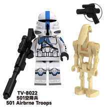 Star War Building Blocks Bricks 501 Airbone Trooper TV-8022Minifigure Toys - £2.73 GBP