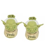 Yoda Jedi Master Character Dimensional Cuff Sock Slippers, Size 7/8 - €12,53 EUR